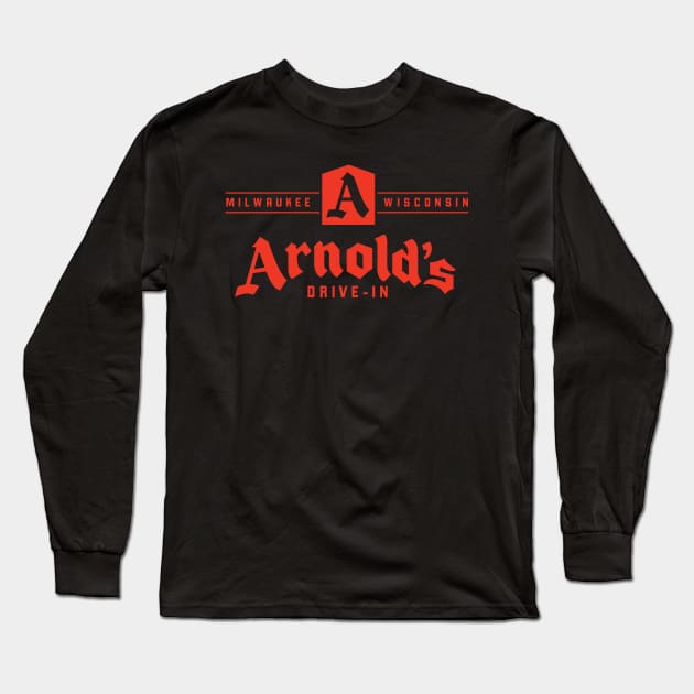 Arnold's Drive-In Long Sleeve T-Shirt by MindsparkCreative